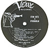 Verve label with trumpeter logo