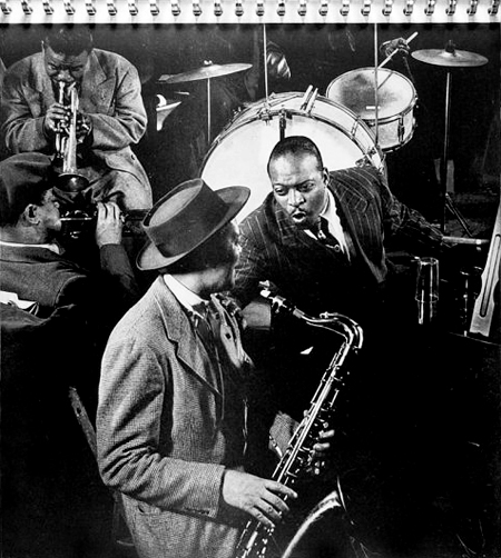 Count Basie and Lester Young