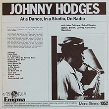 John Coltrane Johnny Hodges