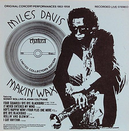 Miles Davis Making Wax