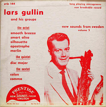 Swedish jazz 1950s (2) - rare record album covers