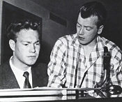 Bengt Hallberg and Lars Gullin, photo
