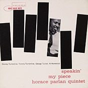 Horace Parlan: Speakin My Piece