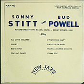 Sonny Stitt: New Jazz 103